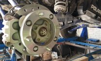 Проставки ступичные 4х156-1"/M12 для RZR для Polaris Квадроциклов RZR 1000 2013-15
