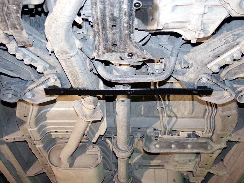 Защита картера и КПП Nissan Pressage двигатель 2,5 TD  (1998-2006)  арт: 15.0719