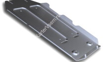 Защита КПП Rival для Infiniti Q50 2013-2020, штампованная, алюминий 3 мм, с крепежом, 333.2418.1
