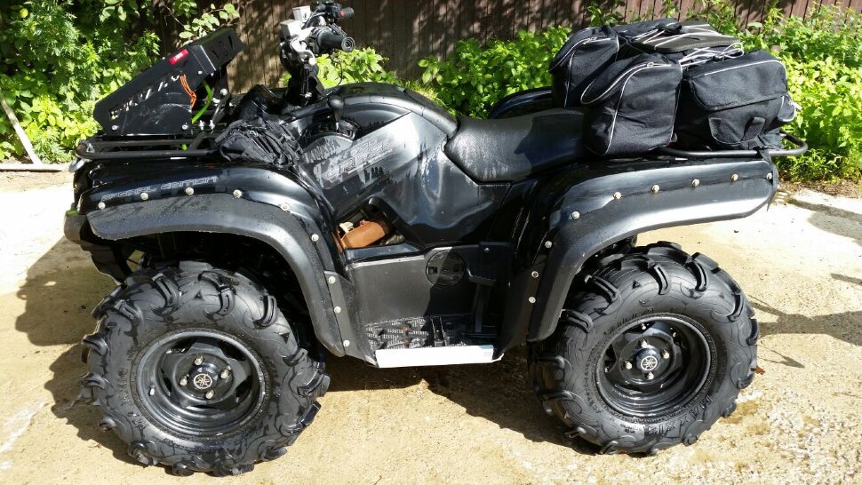 Расширители арок Yamaha Grizzly 550/700 арт. MP 0167