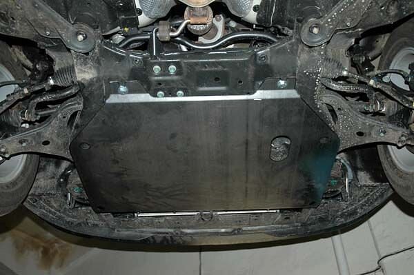 Защита картера и КПП Kia Carens двигатель 1,6; 2,0; 2,0 CRDi  (2006-2012)  арт: 11.1079