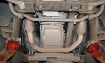 Защита КПП и РК Chevrolet Tahoe двигатель 6,2  (2007-2014)  арт: 04.1063