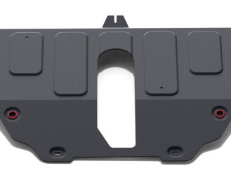 Защита картера и КПП АвтоБроня для Jeep Renegade 4WD 2014-2018 2018-н.в., штампованная, сталь 1.8 мм, с крепежом, 111.02743.1