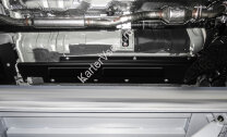 Защита топливных трубок АвтоБроня для Mitsubishi Eclipse Cross 2018-2021, штампованная, сталь 1.8 мм, с крепежом, 111.04039.1