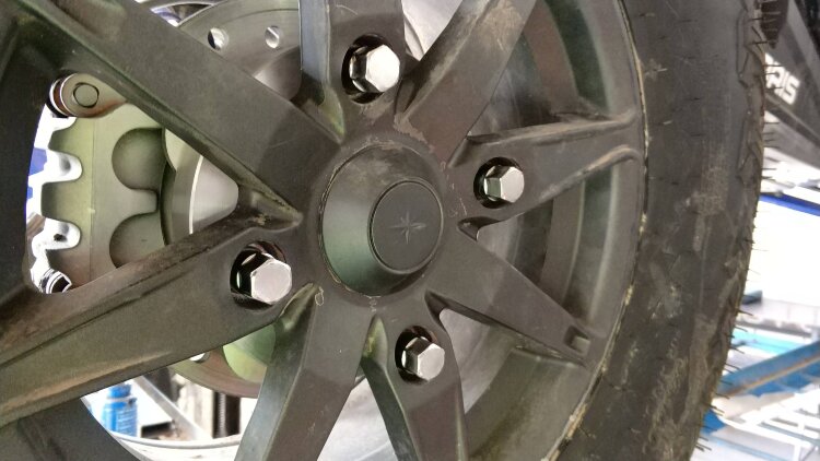 Проставки ступичные 4х156-1"/M12 для RZR для Polaris Квадроциклов RZR 900 XP, 2011-14