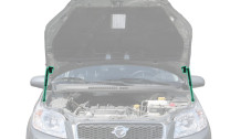 Газовые упоры капота Pneumatic для Chevrolet Nexia 2020-н.в., 2 шт., KU-RV-R300-00