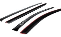 Дефлекторы окон Rival Premium для Kia Sportage III 2010-2016, листовой ПММА, 4 шт., 32805001