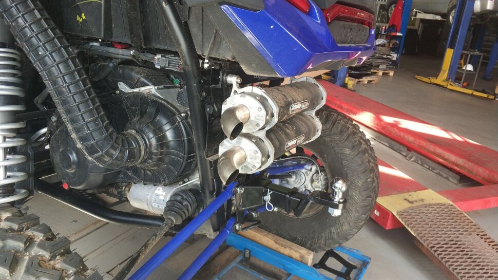 Тягово-сцепное устройство для Polaris Квадроциклов RZR XP Turbo S 2018-