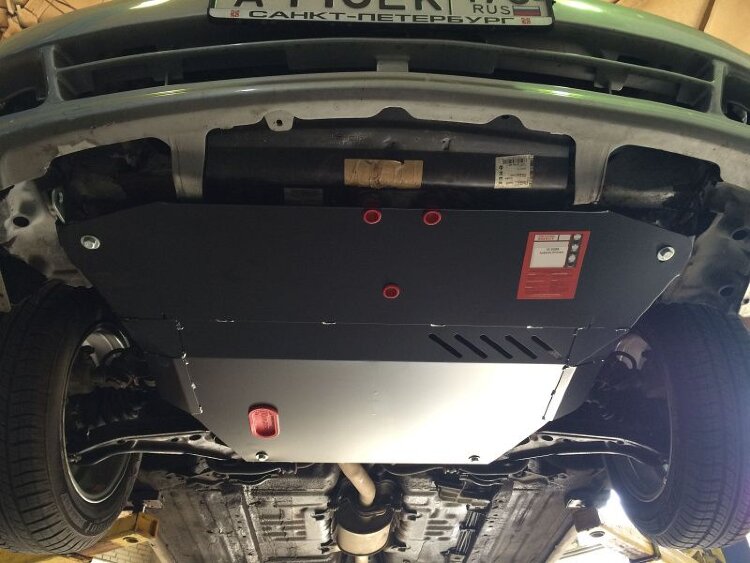Защита картера и КПП Nissan Primera двигатель 1,6; 1,8; 2,0; 2,0d  (1996-2002)  арт: 15.0296