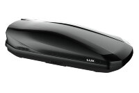 Бокс для автомобиля LUX IRBIS 175 черный глянцевый 450L с двустор. откр. (1750х850х400) (арт. 791019)