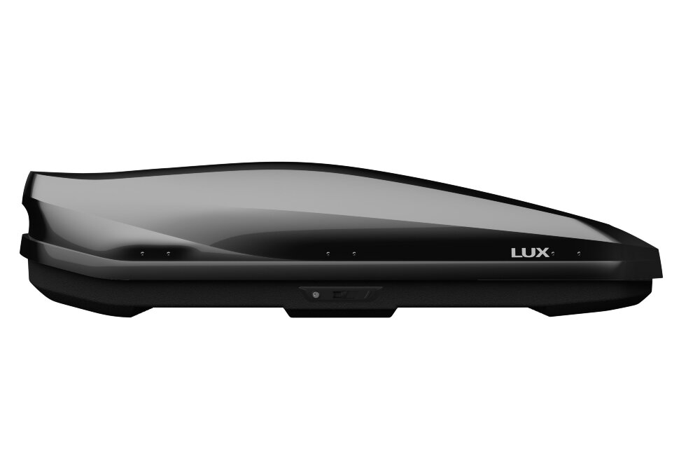 Бокс для автомобиля LUX IRBIS 175 черный глянцевый 450L с двустор. откр. (1750х850х400) (арт. 791019)