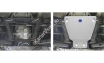 Защита редуктора Rival для Ford Kuga II 4WD 2013-2017, алюминий 3 мм, с крепежом, 333.1869.1