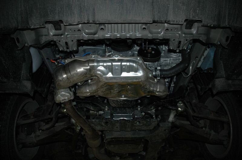 Защита картера Subaru Forester двигатель 2.0; 2.5  (2013-2018)  арт: 22.2548