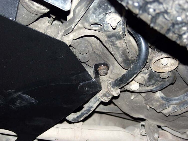 Защита картера и КПП Nissan Primera двигатель 1,8; 2,0  (1990-1996)  арт: 15.0069