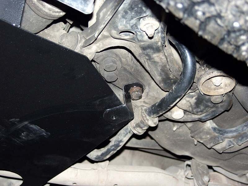 Защита картера и КПП Nissan Primera двигатель 1,8; 2,0  (1990-1996)  арт: 15.0069