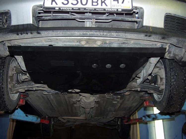 Защита картера и КПП Nissan Primera двигатель 1,8; 2,0  (1990-1996)  арт: 15.0069