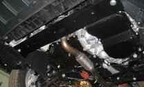 Защита картера и КПП Skoda Fabia двигатель 1.2 ; 1.2TSI ; 1.4 ; 1.4 TSI ; 1.6. AT; MT  (2007-2014)  арт: 21.2088 V1
