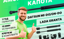 Газовые амортизаторы багажника Pneumatic для Datsun mi-DO 2014-2020, 2 шт., AB-DT-ONDO-00