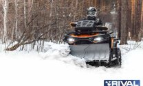 Снегоотвал для квадроцикла с системой быстрого крепления, 150 см (Hinsun)