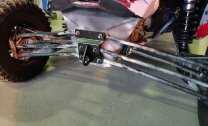 Усиленная площадка задних рычагов с буксировочной проушиной для Can-Am (BRP) Квадроциклов Maverick X3