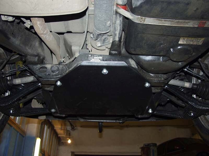 Защита редуктора Mercedes Benz ML двигатель 2,3 - 5,0; 2,7D; 4,0D  (1998-2005)  арт: 13.0500