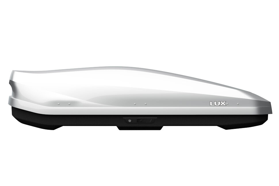Бокс для автомобиля LUX IRBIS 175 белый глянцевый 450L с двустор. откр. (1750х850х400) (арт. 791033)