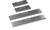 Накладки на пороги Haval H3 (2024-н.в.) 2024-н.в. арт.AMHAH301