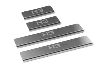 Накладки на пороги Haval H3 (2024-н.в.) 2024-н.в. арт.AMHAH301