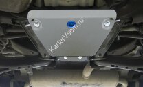 Защита редуктора Rival для Ford Kuga II рестайлинг 4WD 2016-2019, алюминий 3 мм, с крепежом, 333.1869.1