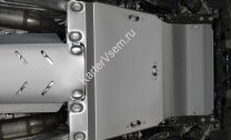 Защита картера Rival для Land Rover Range Rover IV 2012-2017, алюминий 4 мм, с крепежом, 333.3116.1