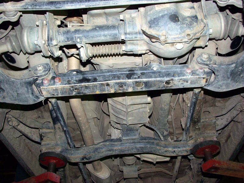 Защита КПП Mitsubishi L200 двигатель 2,5 TD; 2,4  (1996-2006)  арт: 14.0637