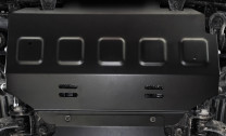 Защита радиатора АвтоБроня для Haval H5 III поколение АКПП 4WD (V - 2.0) 2024-н.в., рынок РФ, сталь 1.8 мм, с крепежом, штампованная, 111.02026.1