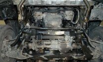 Защита картера Hyundai H-1 двигатель 2,4; 2,5TD 4wd  (1997-2002)  арт: 10.0337
