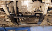 Защита картера Mercedes Benz 100 D двигатель 2,4D  (1988-1996)  арт: 13.0199