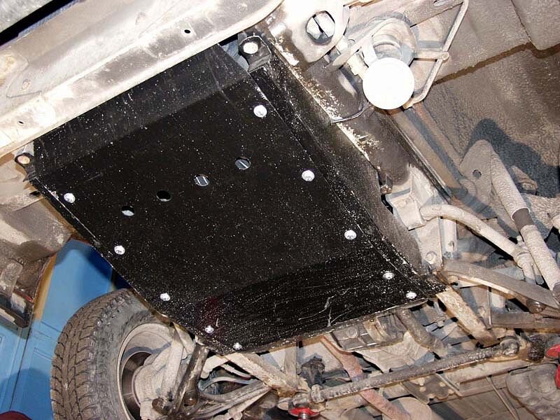 Защита картера Mercedes Benz 100 D двигатель 2,4D  (1988-1996)  арт: 13.0199