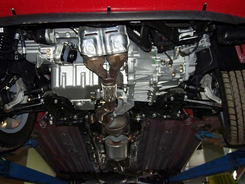 Защита картера и КПП Alfa Romeo 147 двигатель 1,6; 2,0; 3,2; 1,9JTD  (2000-2010)  арт: 01.0422