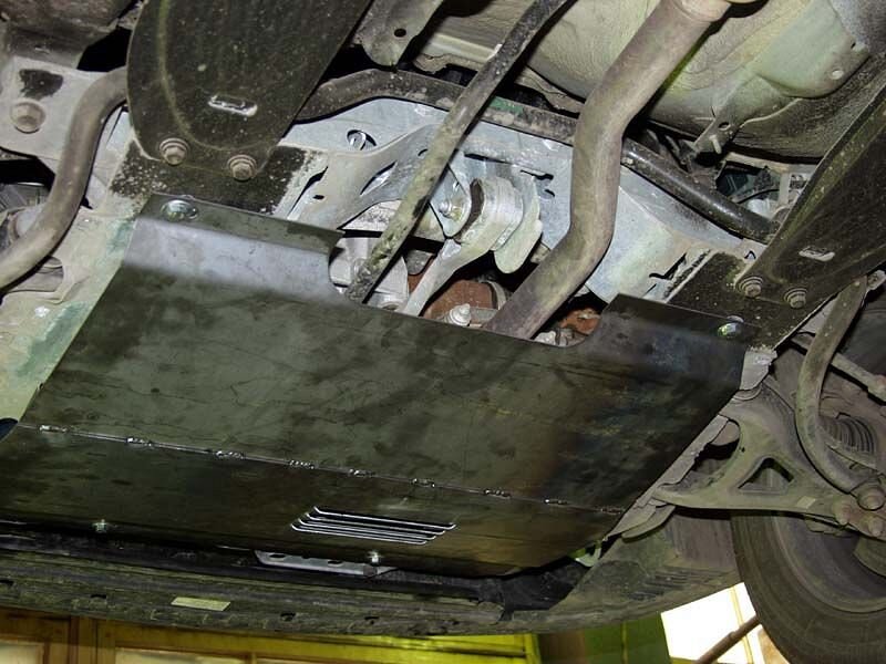 Защита картера и КПП Renault Clio двигатель 1,4  (1998-2005)  арт: 18.0498