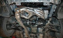 Защита картера Subaru Impreza двигатель 2,5 Turbo  (2008-2011)  арт: 22.1378