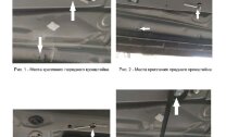 Пороги площадки (подножки) "Silver" Rival для Mazda CX-9 II 2016-н.в., 193 см, 2 шт., алюминий, F193AL.3803.2 курьером по Москве и МО