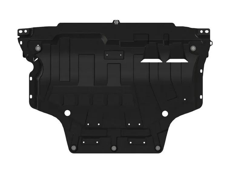 Защита картера и КПП Skoda Karoq двигатель 1.2, 1.4TSI;1.8TSI;1.6  (2020-н.в.)  арт: 21.2680 V1