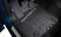 Коврики в салон автомобиля Rival для Skoda Karoq 2020-н.в., литьевой полиуретан, с крепежом, 5 частей, 65106001