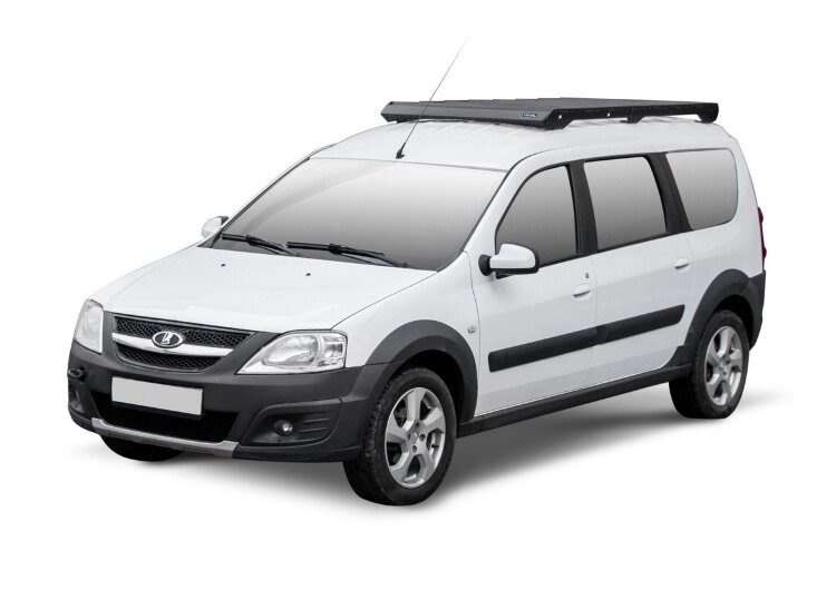 Багажник на крышу автомобиля Rival для Lada (ВАЗ) Largus 2012-2021, алюминий 6 мм, разборный, с крепежом, T.6003.1
