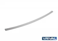 Накладка на задний бампер Rival для Lada Largus 2012-н.в. арт.NB.6001.1