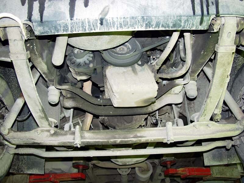 Защита картера Mercedes Benz 308 D двигатель 2,4D  (1994-2000)  арт: 13.0478