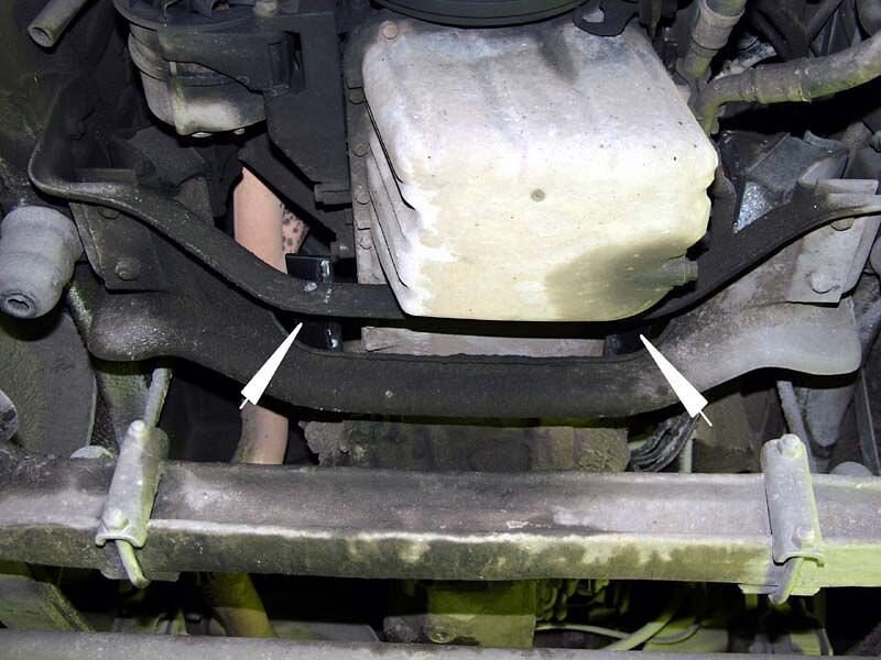 Защита картера Mercedes Benz 308 D двигатель 2,4D  (1994-2000)  арт: 13.0478