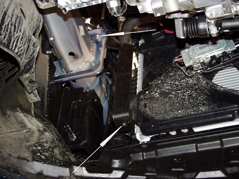 Защита картера и КПП Mazda 3 двигатель 1.6, 2.0  (2003-2009)  арт: 12.1321