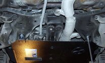 Защита картера и КПП Mitsubishi Carisma двигатель кроме-1,8GDI; 1,9D  (1995-2003)  арт: 14.0043
