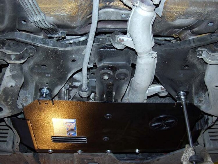 Защита картера и КПП Mitsubishi Carisma двигатель кроме-1,8GDI; 1,9D  (1995-2003)  арт: 14.0043