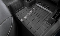 Коврики в салон автомобиля Rival для Volkswagen Taos 2021-н.в., литьевой полиуретан, с крепежом, 5 частей, 65106001