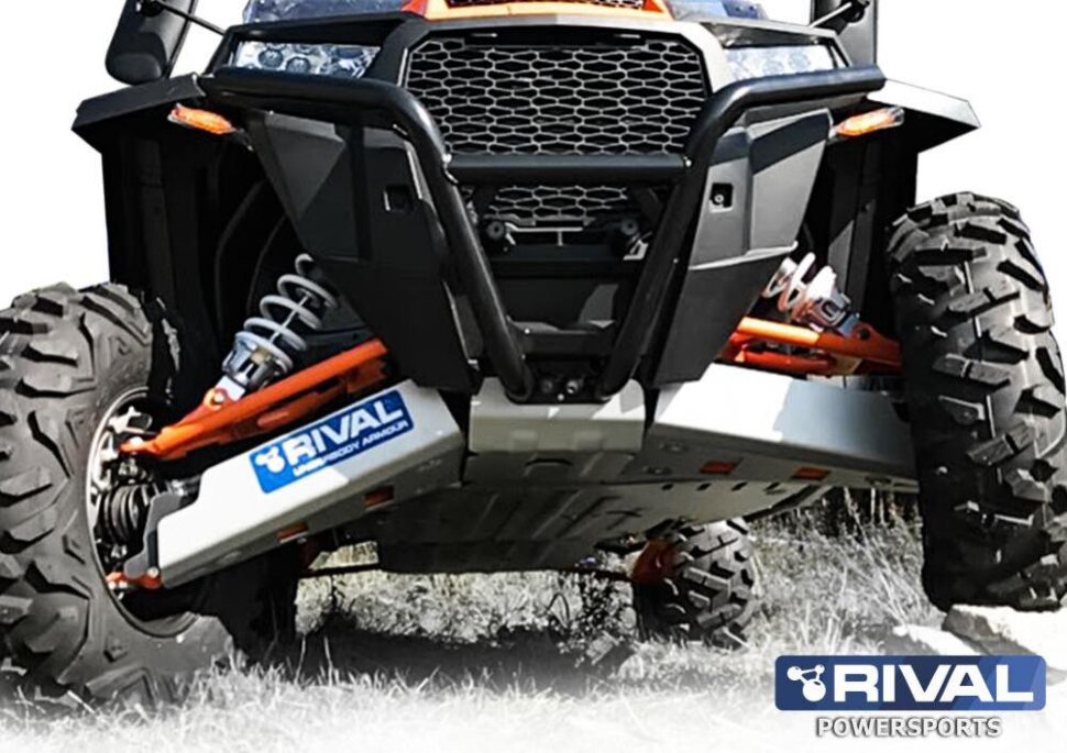 Комплект AL защиты днища Polaris RZR 1000 (2016-)